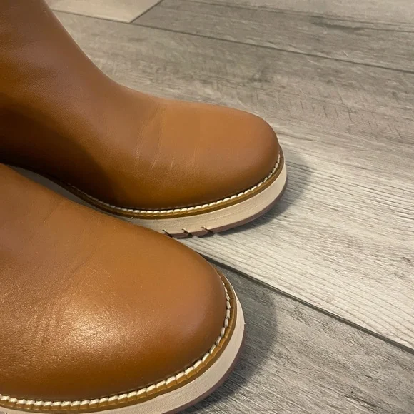 Cole Haan Women's ZERØGRAND City Wedge Waterproof Chelsea Boots - Picture 2 of 5